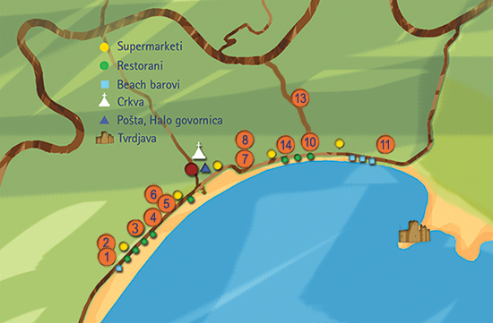 Mapa Toronija